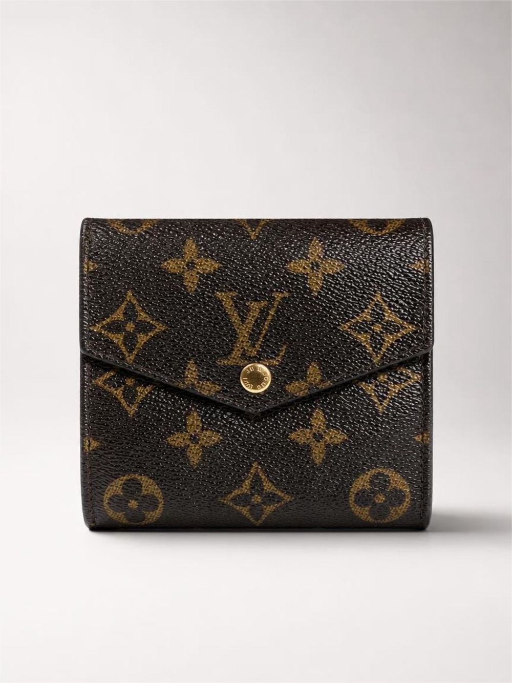 Authentic Louis Vuitton Vintage Monogram Victorine Compact Wallet